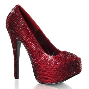 Luxusní rudé lodičky TEEZE-06R/RYRSA-RS | TEEZE-06R Bordello Luxusní rudé lodičky TEEZE-06R/RYRSA-RS | TEEZE-06R Bordello