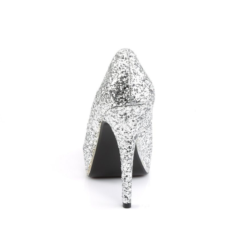 Stříbrné lodičky TWINKLE-18G/S | TWINKLE-18G Fabulicious - zezadu
