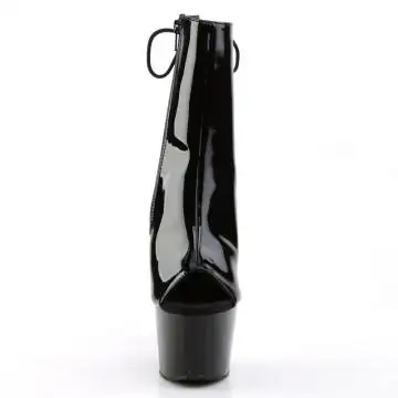 Černé go-go boty ADO1018/B/M | ADORE-1018 Pleaser - zepředu