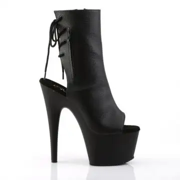 Černé matné go-go boty ADO1018/BPU/M | ADORE-1018 Pleaser - z vnějšku