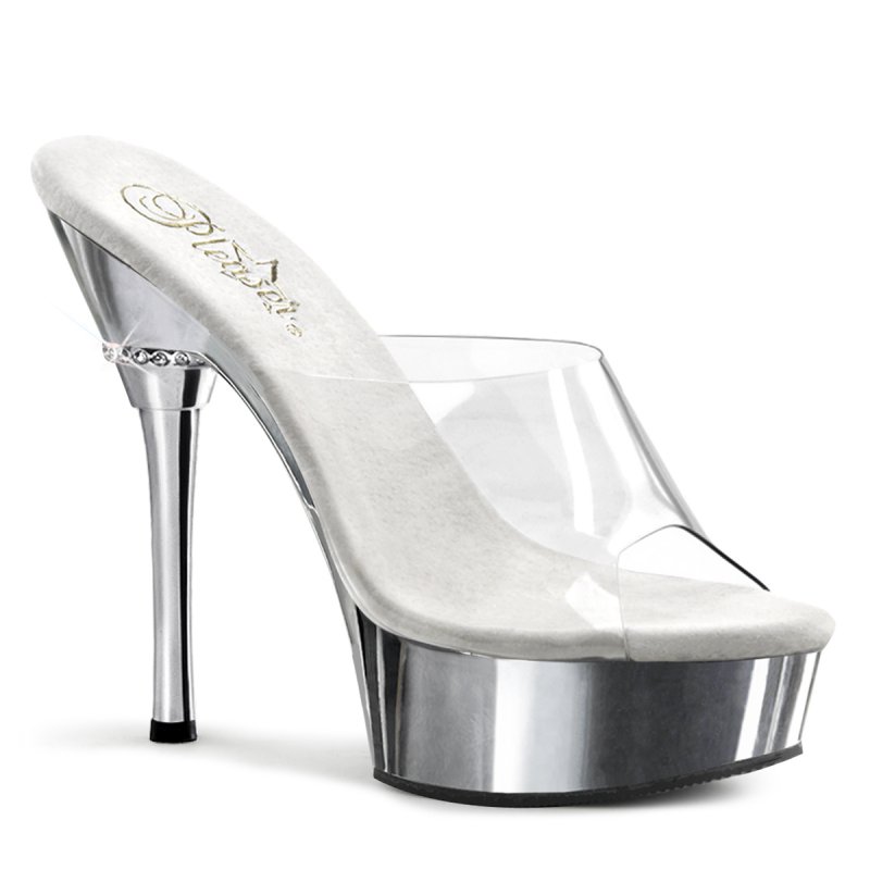 Sexy pantofle ALLURE-601/C/SCH | ALLURE-601 Pleaser
