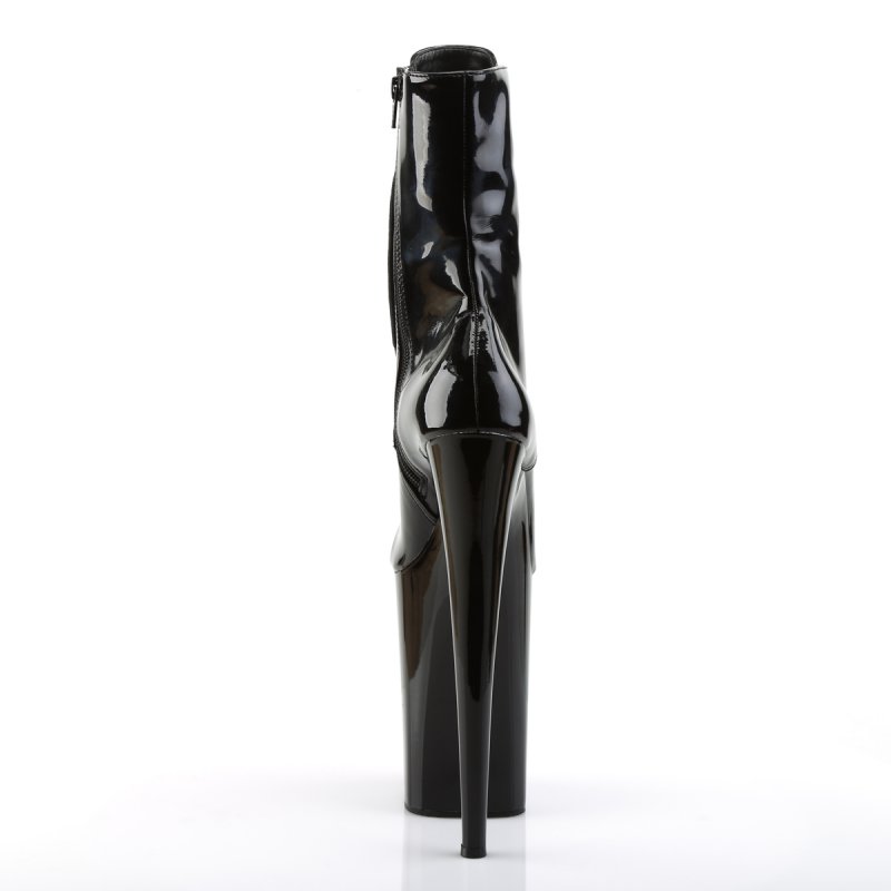 Sexy kozačky INF1020/B/M | INFINITY-1020 Pleaser - zezadu
