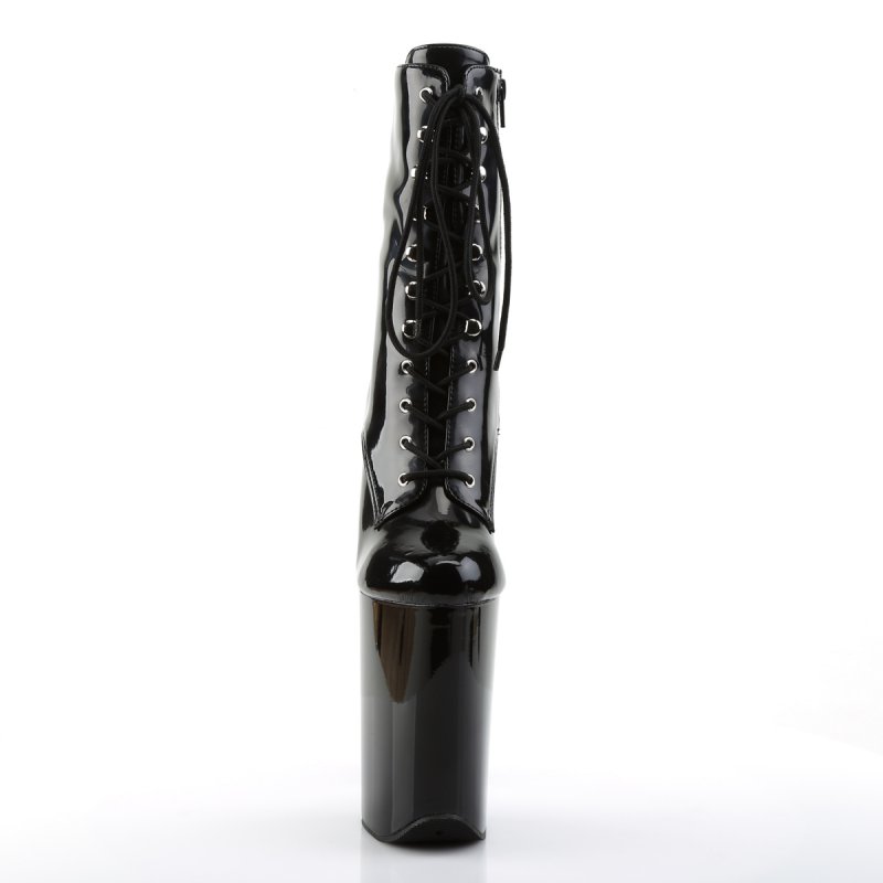 Sexy kozačky INF1020/B/M | INFINITY-1020 Pleaser - zepředu