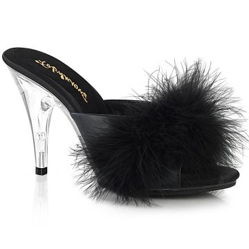 Pantofle na podpatku CARESS-401F/B/C Fabulicious
