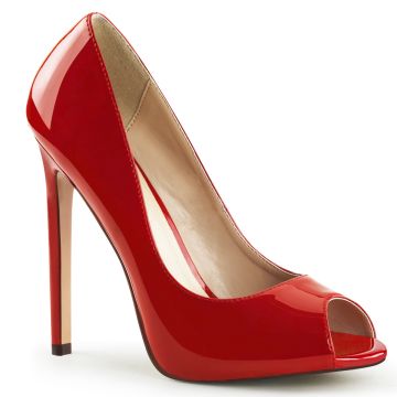 Červené lodičky | na vysokém podpatku SEXY42/R Pleaser