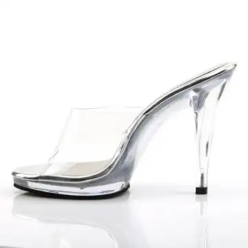 Průhledné pozing pantofle FLA401/C/M Fabulicious | FLAIR-401 Fabulicious - z vnitřku