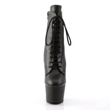 Černé kotníčkové kozačky ADO1020/BPU/M | ADORE-1020 Pleaser - zepředu