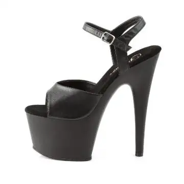 ADO709/BPU/M černé pole dance boty | ADORE-709 Pleaser - z vnitřku