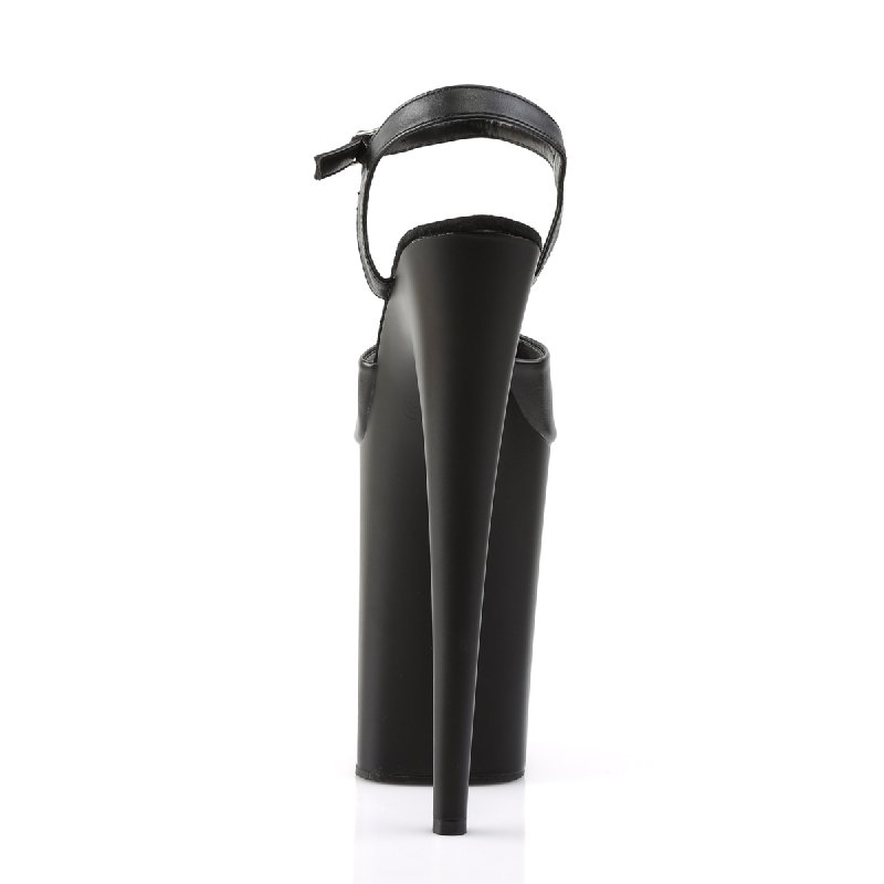 Extrémní podpatky INF909/BPU/M | INFINITY-909 Pleaser - zezadu