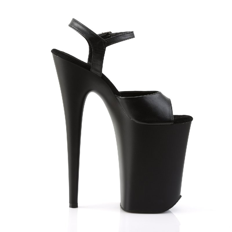 Extrémní podpatky INF909/BPU/M | INFINITY-909 Pleaser - z vnějšku