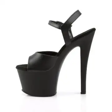 SKY309/BPU/M černé matné sexy boty | SKY-309 Pleaser - z vnitřku