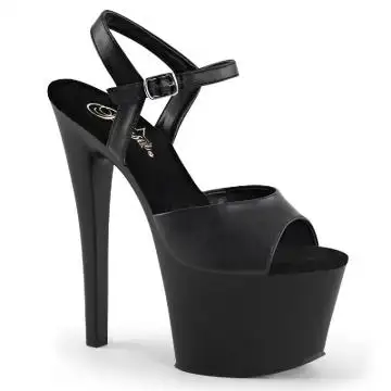 SKY309/BPU/M černé matné sexy boty | SKY-309 Pleaser