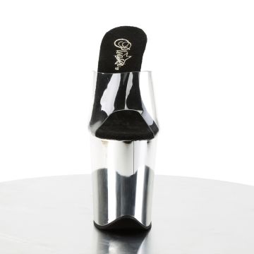 Pantofle na obrovském podpatku FLAM801/C/SCH | FLAMINGO-801 Pleaser - zepředu