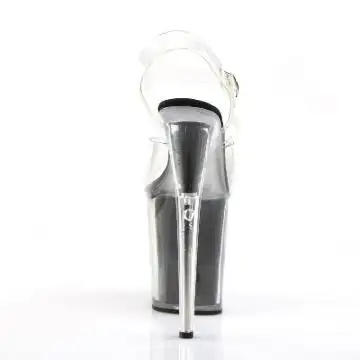 Sandály na extra vysokém podpatku FLAM808G/C/B | FLAMINGO-808G Pleaser - zezadu