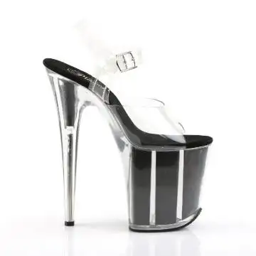 Sandály na extra vysokém podpatku FLAM808G/C/B | FLAMINGO-808G Pleaser - z vnějšku