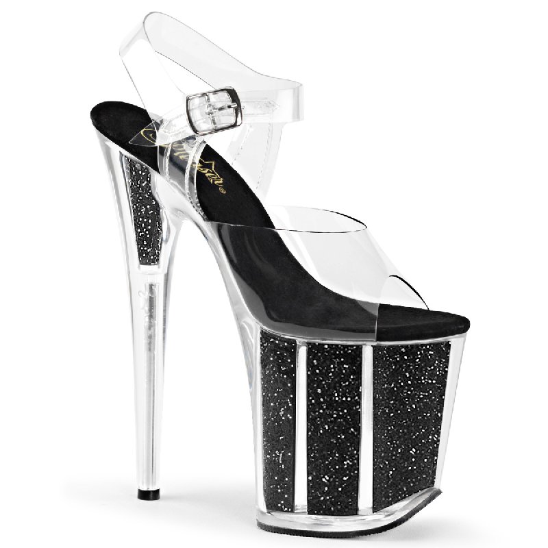 Sandály na extra vysokém podpatku FLAM808G/C/B | FLAMINGO-808G Pleaser