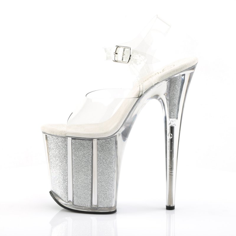 Sexy boty na extra vysokém podpatku FLAM808G/C/S | FLAMINGO-808G Pleaser - z vnitřku