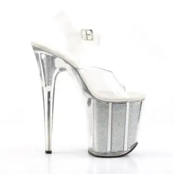Sexy boty na extra vysokém podpatku FLAM808G/C/S | FLAMINGO-808G Pleaser - z vnějšku