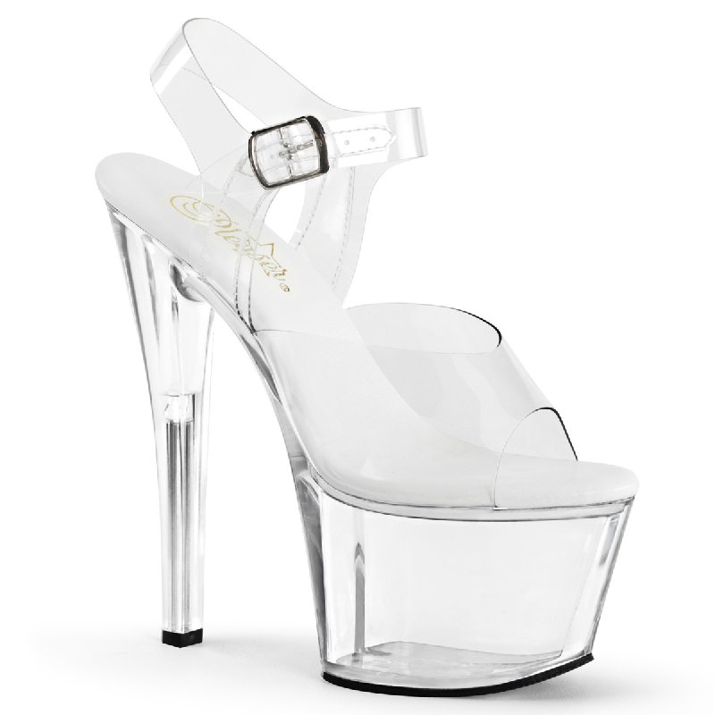 Průhledné sexy boty SKY308VL/C/M | SKY-308VL Pleaser
