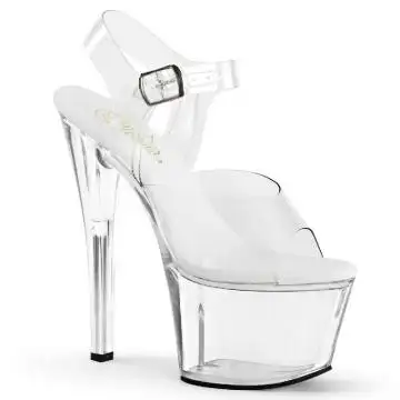 Průhledné sexy boty SKY308VL/C/M | SKY-308VL Pleaser