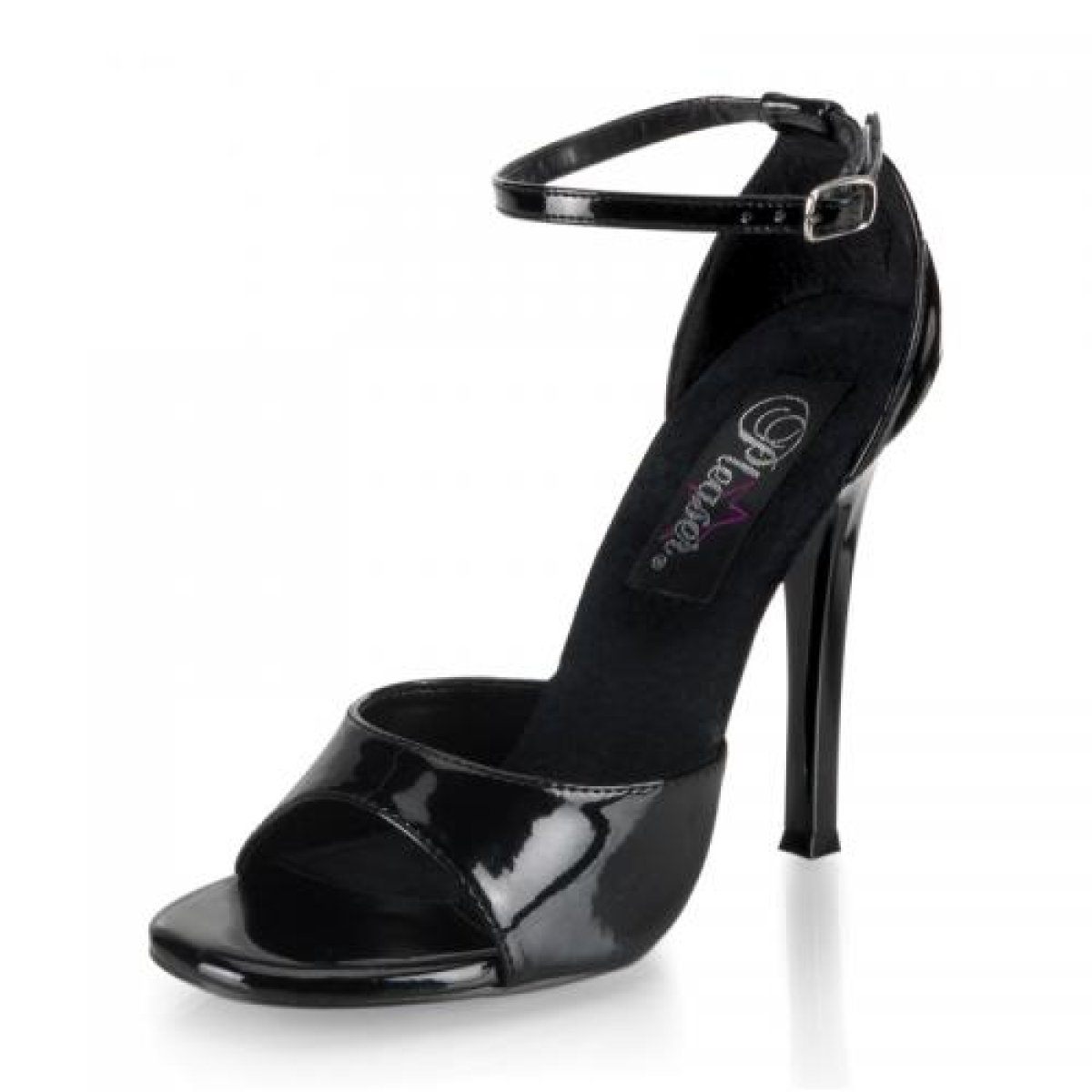 černá plesová obuv na vysokém podpatku GALA-36/B/M | GALA-36 Pleaser