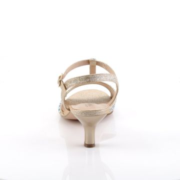 Béžové sandály AUD05/NUFA | AUDREY-05 Fabulicious - zezadu