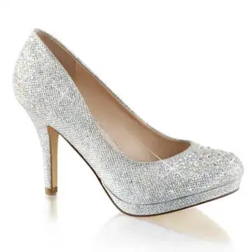 Stříbrné lodičky COVET02/SGFA | COVET-02 Pleaser