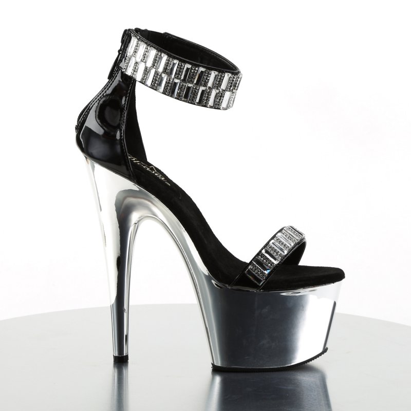 ADORE-769RS/B/SCH Sexy sandály | ADORE-769RS Pleaser - z vnějšku