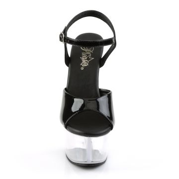 Pole dance boty ASP609/B/C | ASPIRE-609 Pleaser - zepředu Pole dance boty ASP609/B/C | ASPIRE-609 Pleaser - zepředu