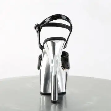 Pole dance boty ASP609/B/SCH | ASPIRE-609 Pleaser - zezadu
