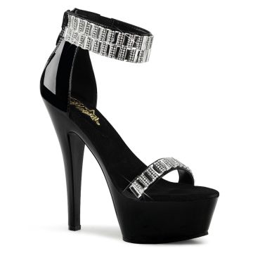 KISS269RS/B/M černé luxusní sandály | KISS-269RS Pleaser KISS269RS/B/M černé luxusní sandály | KISS-269RS Pleaser