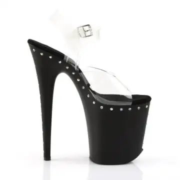 Sandály na extra vysokém podpatku Pleaser FLAM808ABLS/C/B | FLAMINGO-808ABLS Pleaser - z vnějšku