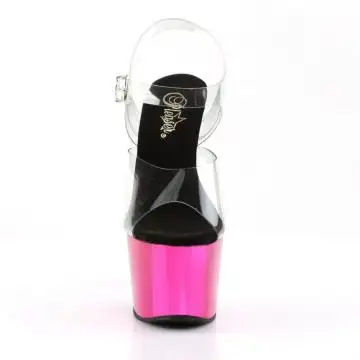 ADO708/C/HPCH růžové sexy boty | ADORE-708 Pleaser - zepředu