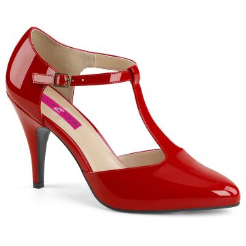 Červené retro lodičky DREAM-425 DRE425/R | DREAM-425 Pleaser Červené retro lodičky DREAM-425 DRE425/R | DREAM-425 Pleaser