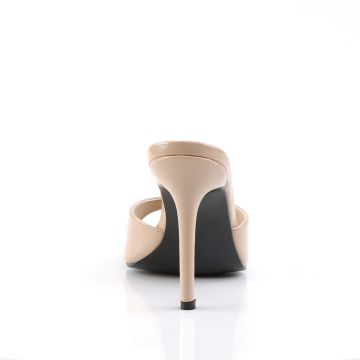 Tělové sexy pantofle CLAS01/ND | CLASSIQUE-01 Pleaser - zezadu Tělové sexy pantofle CLAS01/ND | CLASSIQUE-01 Pleaser - zezadu