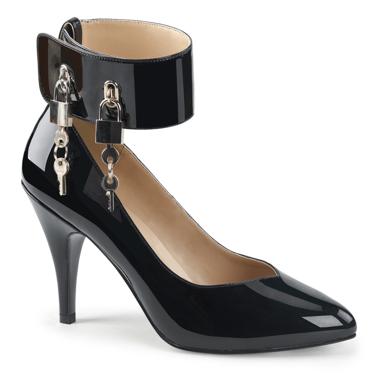 Černé erotické lodičky DREAM-432 DRE432/B | DREAM-432 Pleaser