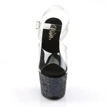 Sexy sandály na podpatku ADO708LG/C/BG | ADORE-708LG Pleaser - zepředu