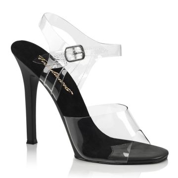 Černé bikini fitness sandály GALA08/C-B/B | GALA-08 Fabulicious