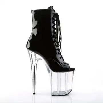 Sexy go-go kozačky FLAM1021/B/C | FLAMINGO-1021 Pleaser - z vnějšku