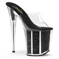 Sexy černé pantofle FLAMINGO-801G FLAM801G/C/BG