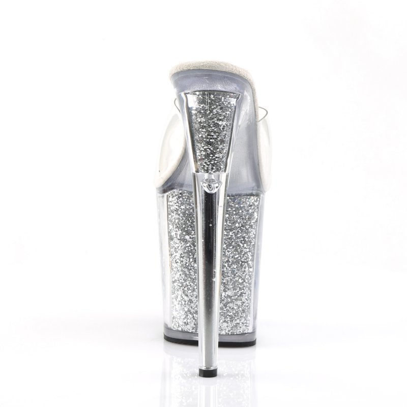 Sexy pantofle FLAMINGO-801G FLAM801G/C/SG | FLAMINGO-801G Pleaser - zezadu
