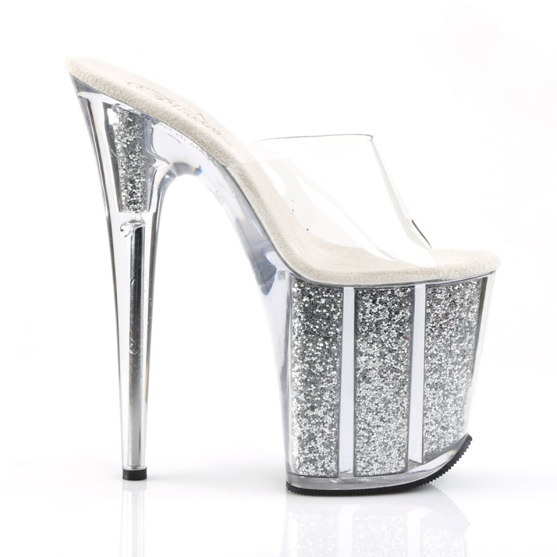Sexy pantofle FLAMINGO-801G FLAM801G/C/SG | FLAMINGO-801G Pleaser - z vnějšku