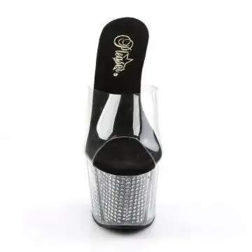 Luxusní sexy pantofle ADO701SRS/C/B | ADORE-701SRS Pleaser - zepředu