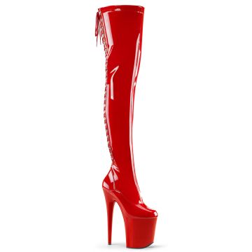 FLAMINGO-3063 | Čeverné sexy kozačky na extrémním podpatku FLAM3063/R/M Pleaser