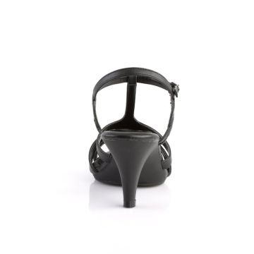 Černé sandály do společnosti BELLE-322 BEL322/BPU/M Fabulicious - zezadu