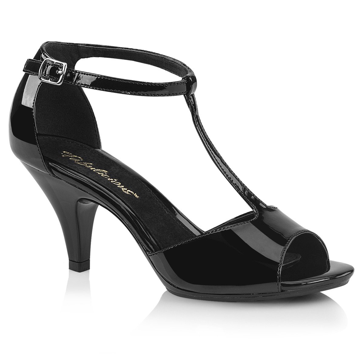 Černé plesové boty BELLE-371 BEL371/B/M | BELLE-371 Fabulicious Černé plesové boty BELLE-371 BEL371/B/M | BELLE-371 Fabulicious