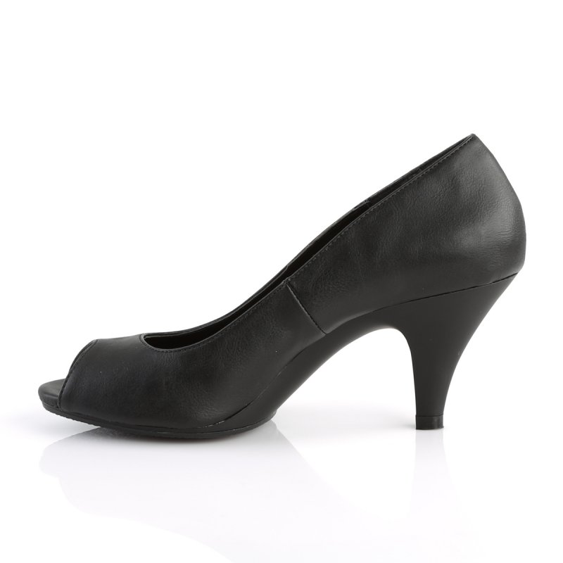 BELLE-362 Černé matné lodičky BEL362/BPU/M | BELLE-362 Fabulicious - z vnitřku