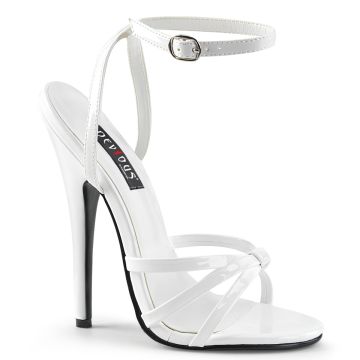 Bílé erotické sandály DOM108/W | DOMINA-108 Devious Bílé erotické sandály DOM108/W | DOMINA-108 Devious