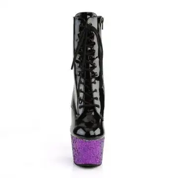 Taneční go-go kozačky ADO1020LG/B/PPG | ADORE-1020LG Pleaser - zepředu