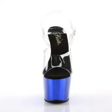 Modré sexy boty ADO708/C/BLCH | ADORE-708 Pleaser - zepředu